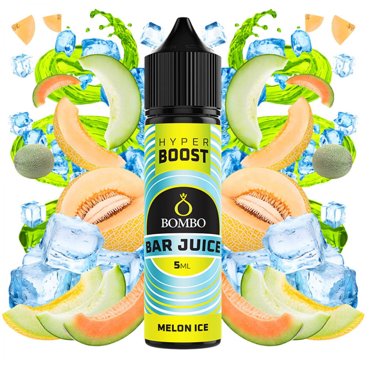 Bombo Bar Juice Hyper Boost Melon Ice 5ml/60ml FS